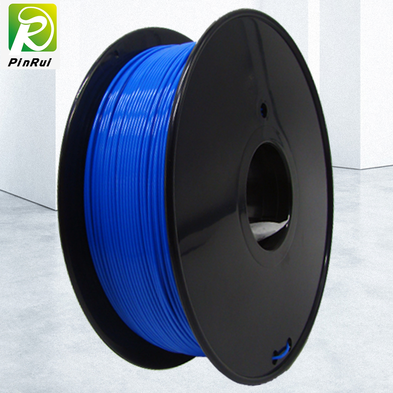 Pinrui ที่มีคุณภาพสูง 1 กิโลกรัม 3D PLA เครื่องพิมพ์ Filament สีฟ้า