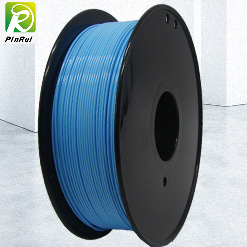 Pinrui ที่มีคุณภาพสูง 1 กก. 3D PLA เครื่องพิมพ์ Filament สีฟ้า 9464C สี