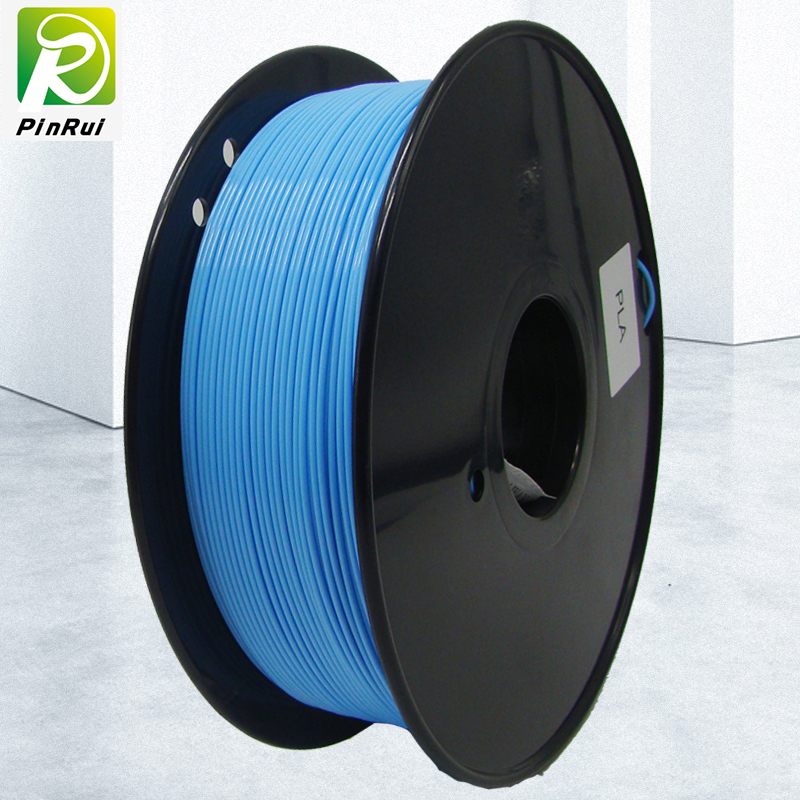 Pinrui ที่มีคุณภาพสูง 1 กิโลกรัม 3D PLA เครื่องพิมพ์ Filament สีฟ้าอ่อน