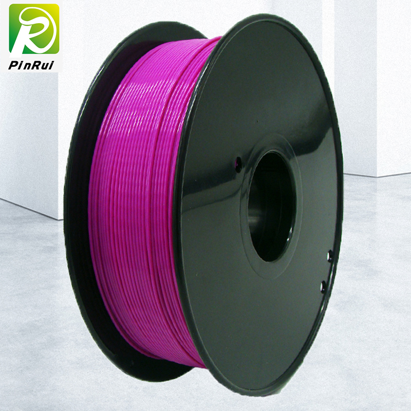 Pinrui ที่มีคุณภาพสูง 1 กก. 3D PLA เครื่องพิมพ์ Filament สีม่วง