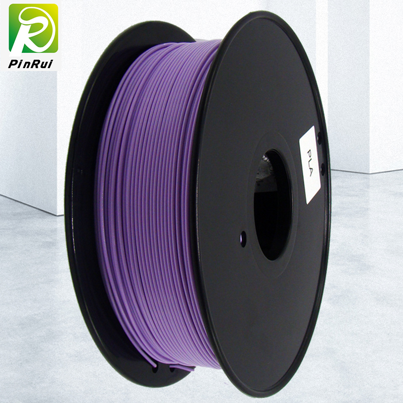 PINRUI ที่มีคุณภาพสูง 1 กิโลกรัม 3D PLA เครื่องพิมพ์ Filament สีม่วง 9344C สี