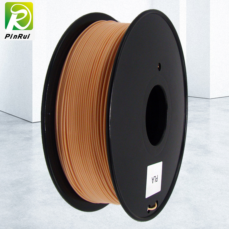 Pinrui ที่มีคุณภาพสูง 1 กก. 3D PLA เครื่องพิมพ์ Filament สีผิว