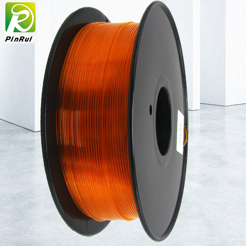 Pinrui 3D Printer 1.75mmpetg สีส้มสีส้มสำหรับเครื่องพิมพ์ 3D