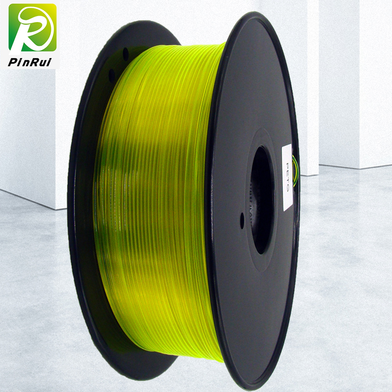 Pinrui 3D Printer 1.75mmpetg สีเหลืองสีเหลืองสำหรับเครื่องพิมพ์ 3D