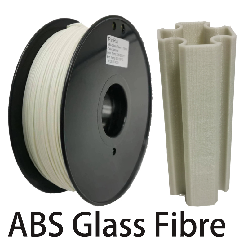 ABS Glass Fiber 3D Printer 1.75 มม. เส้นใยไฟเบอร์ ABS สำหรับเครื่องพิมพ์ 3D